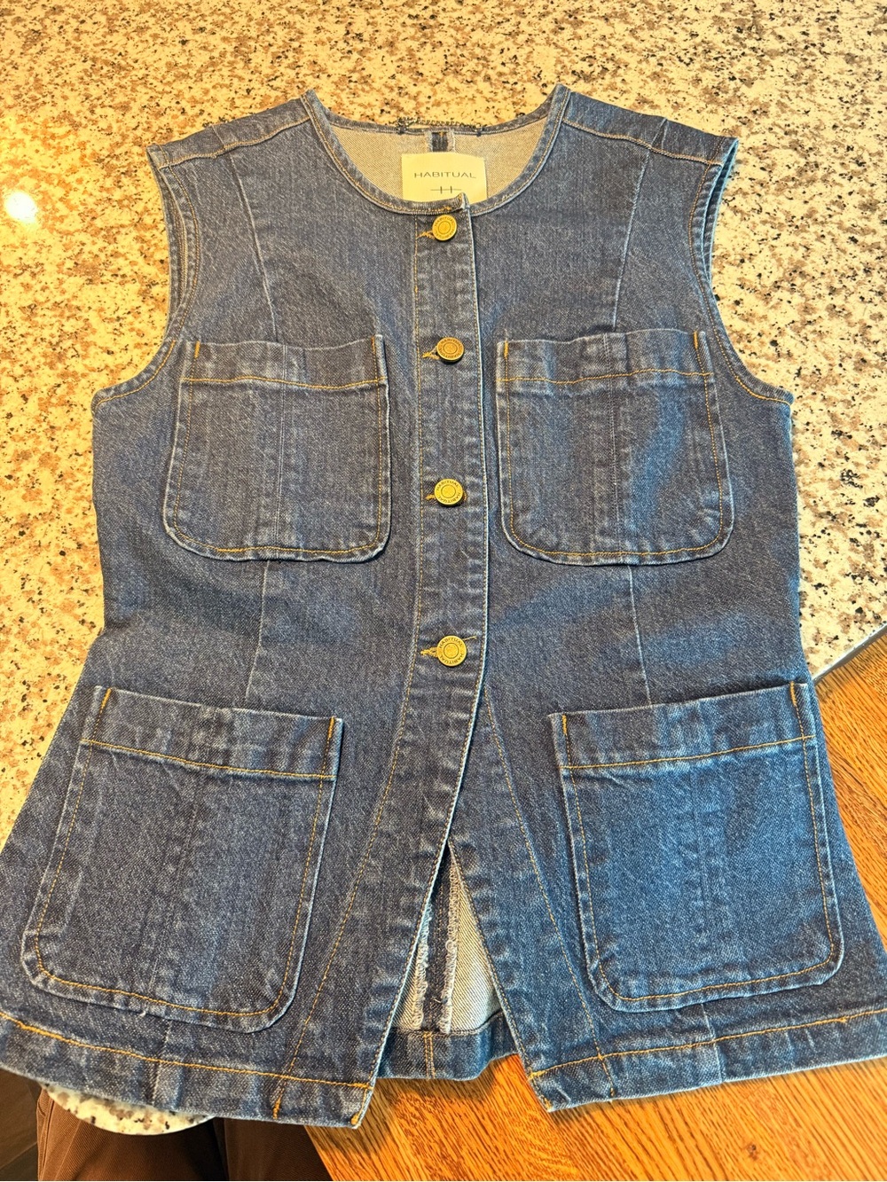 HABITUAL DENIM VEST